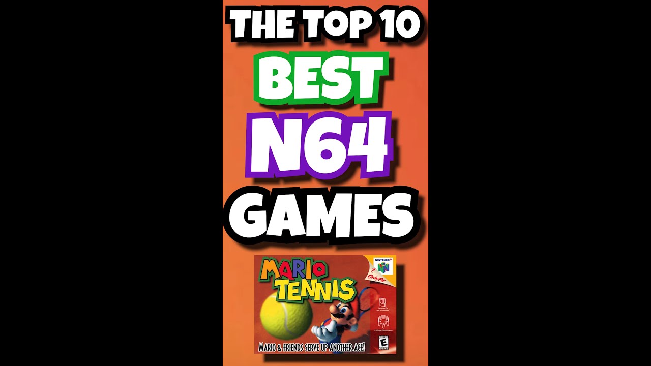10 ЛУЧШИХ игр для Nintendo 64