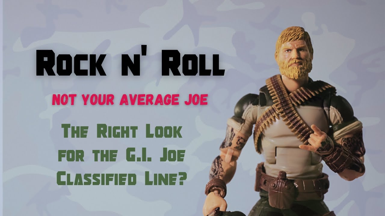 G.I. Joe Classified Rock N' Roll Action Figure Review—Breaking Down the Correct G.I. Joe Aesthetic