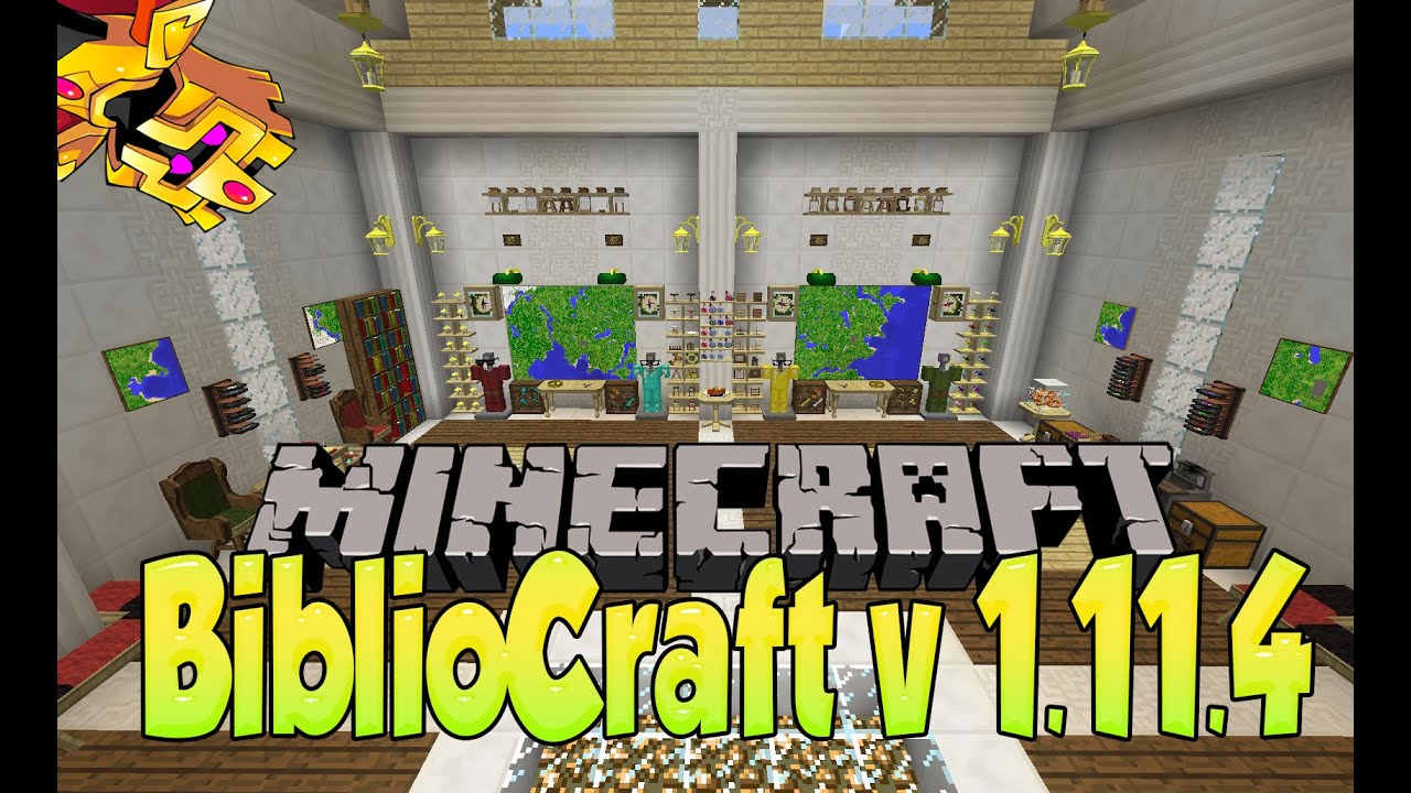 [FR]-BIBLIOCRAFT v1.11.4 : BEAUCOUP DE CHANGEMENTS !