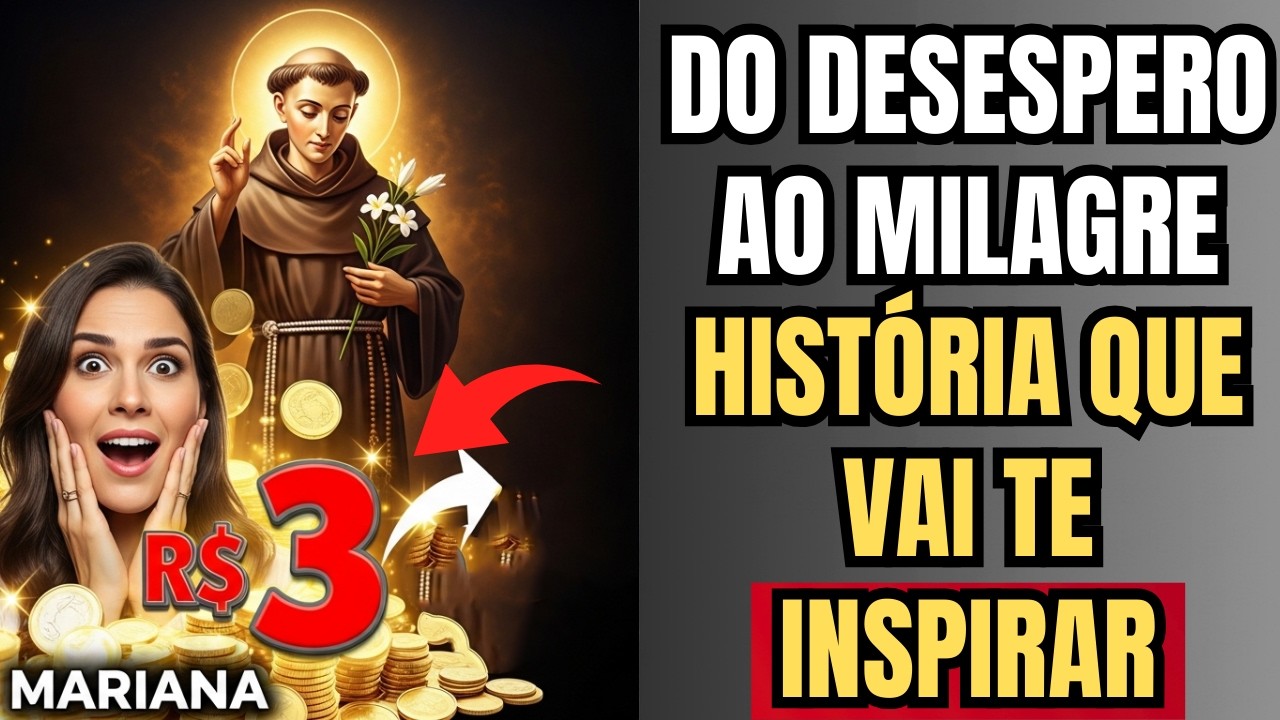 Ela Tinha R$ 3 na Conta. O Que Fez com Santo Antônio Chocou a Família Inteira