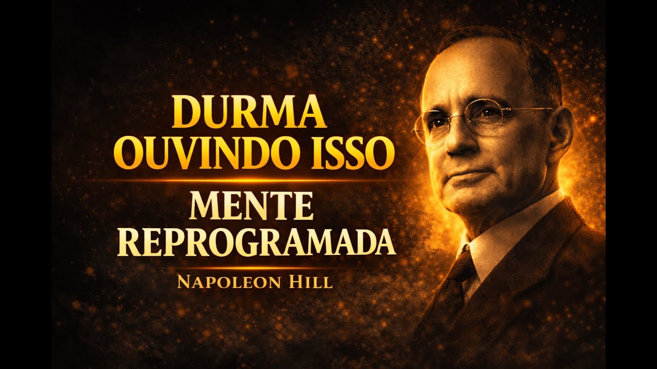 Durma Ouvindo Isso e ACORDE Com A MENTE REPROGRAMADA | Sabedoria de Napoleon Hill