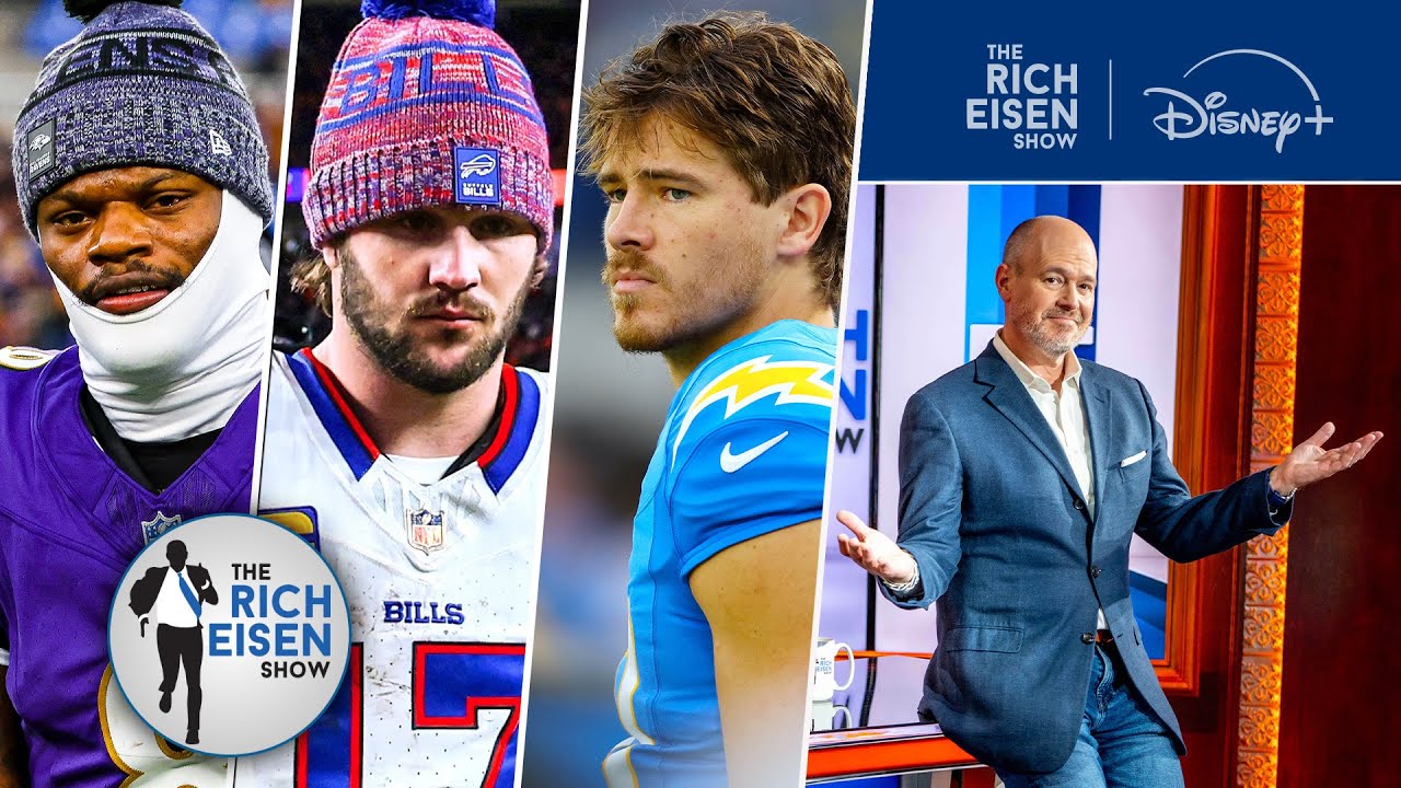 QB Under More Pressure in ‘26: Lamar Jackson, Josh Allen, or Justin Herbert? | The Rich Eisen Show