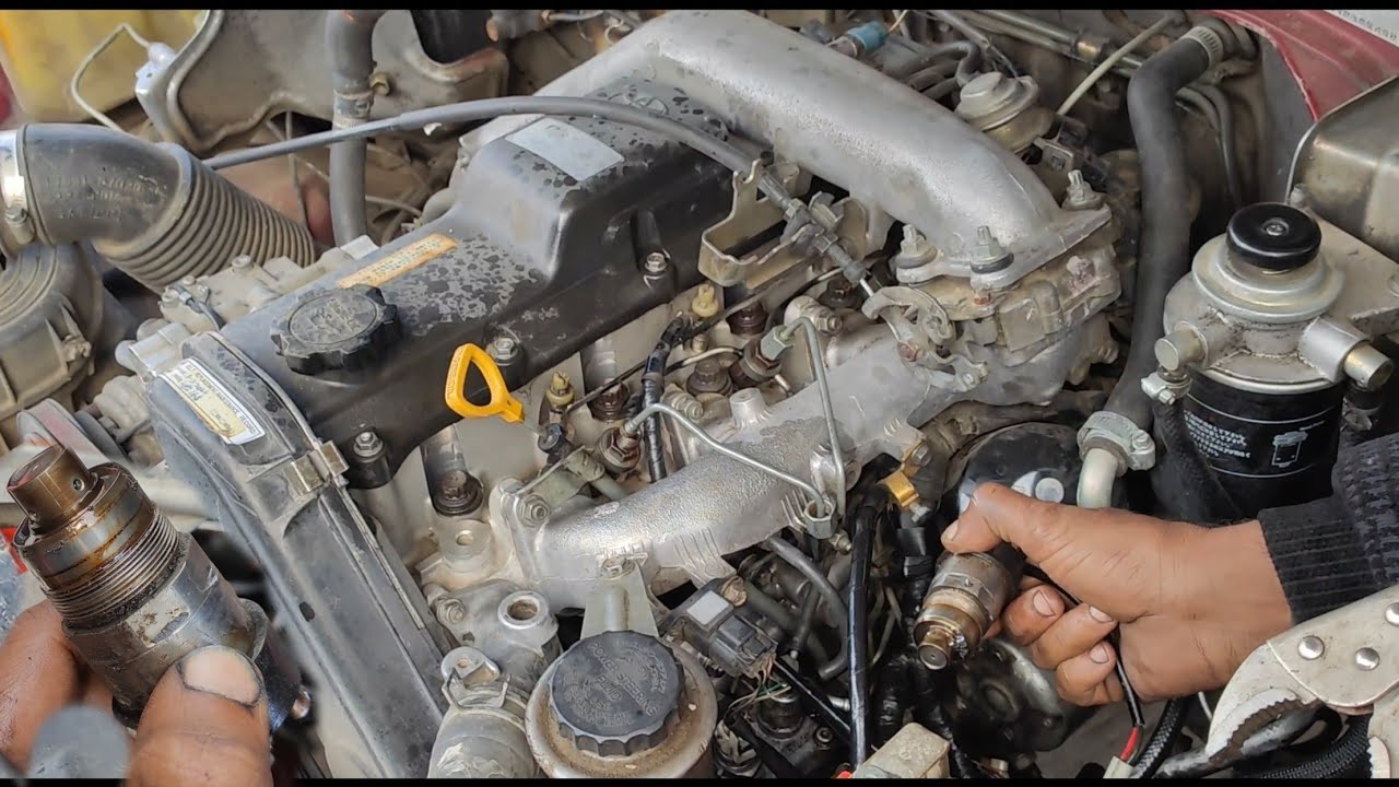 how to Toyota 1kz engine starting problem solution - Toyota 1kz diesel pump solenoid repair