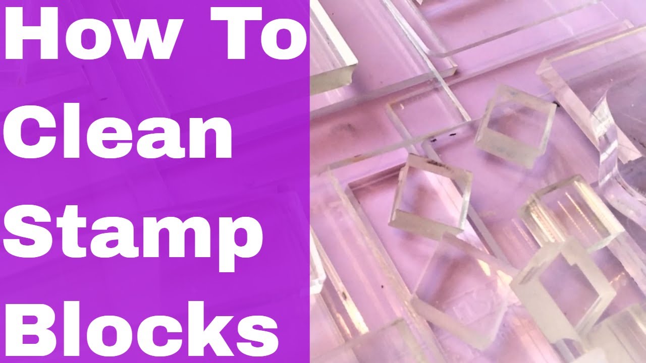 Trying Viewers Suggestions for Cleaning my Grimy Stamp Blocks! What will work?