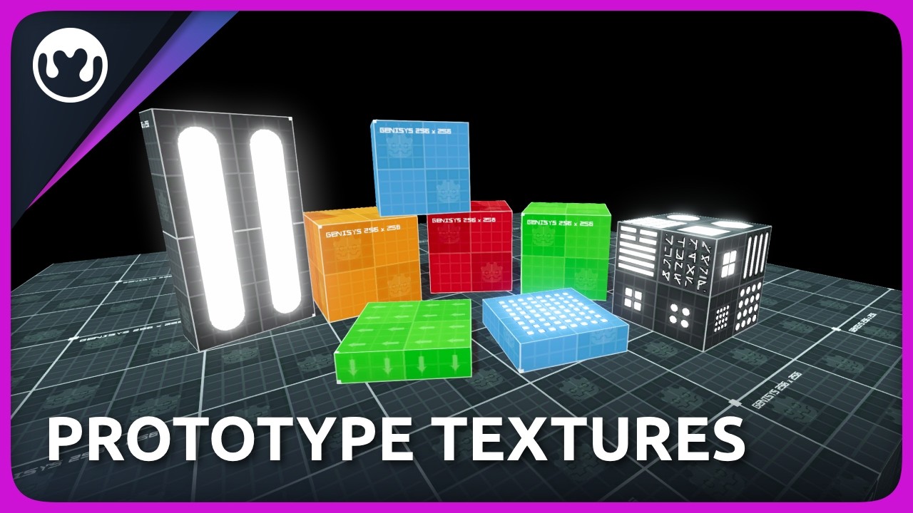 Make Professional Greybox Textures | Material Maker Tutorial
