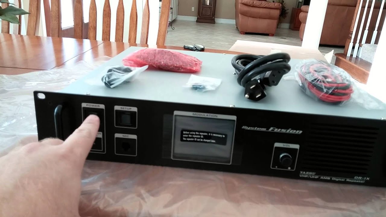 Yaesu DR-1X Fusion (Wires-X) repeater (Part 1 of 2)