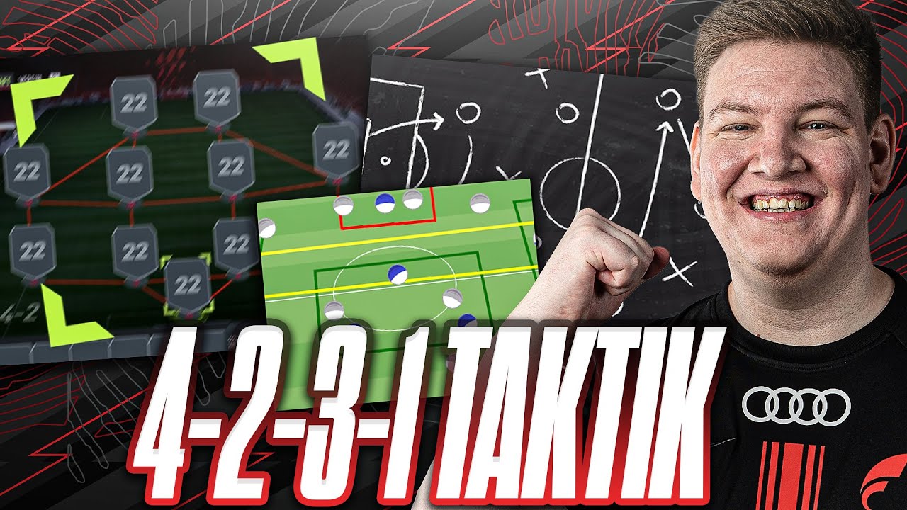 4231 Taktik - Offensive und Defensive Variante in FIFA 22!