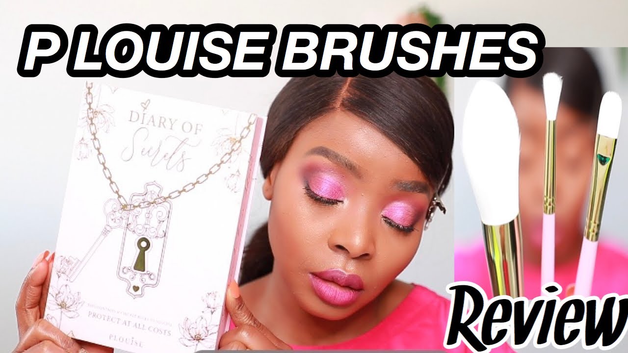 P LOUISE BRUSHES REVIEW & DEMO