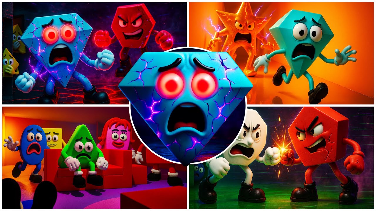 😱 Save The Shapes &ndash; FULL GAMEPLAY + SECRET Ending EXPLAINED! (Geometry Horror 4K)