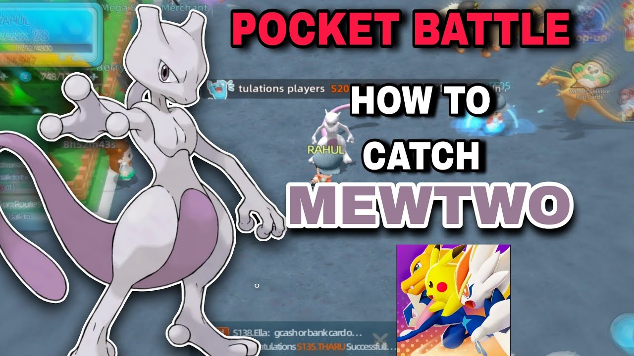 HOW TO CATCH MEWTWO IN POCKET BATTLE/ POCKET ADVENTURE/ ULTRA ERA PET