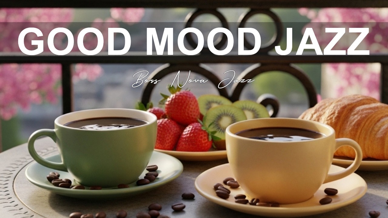 Good Mood Jazz Music ☕ Smooth Jazz Music & Sweet Bossa Nova Instrumental to Relax, Study, Work