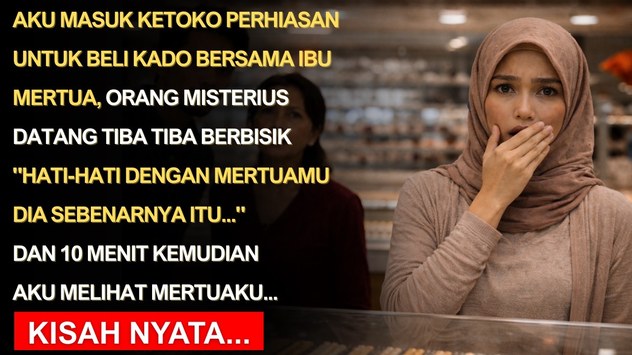 Pria Misterius Berbisik,‘Hati-Hati Dengan Ibu Mertuamu Ternyata yang Terjadi Bikin Aku Shock Berat