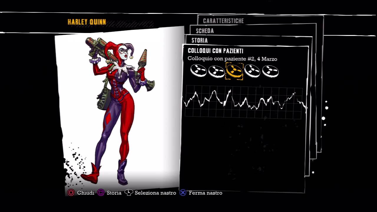 Batman: Arkham Asylum (ITA)- Colloqui di Harley Quinn