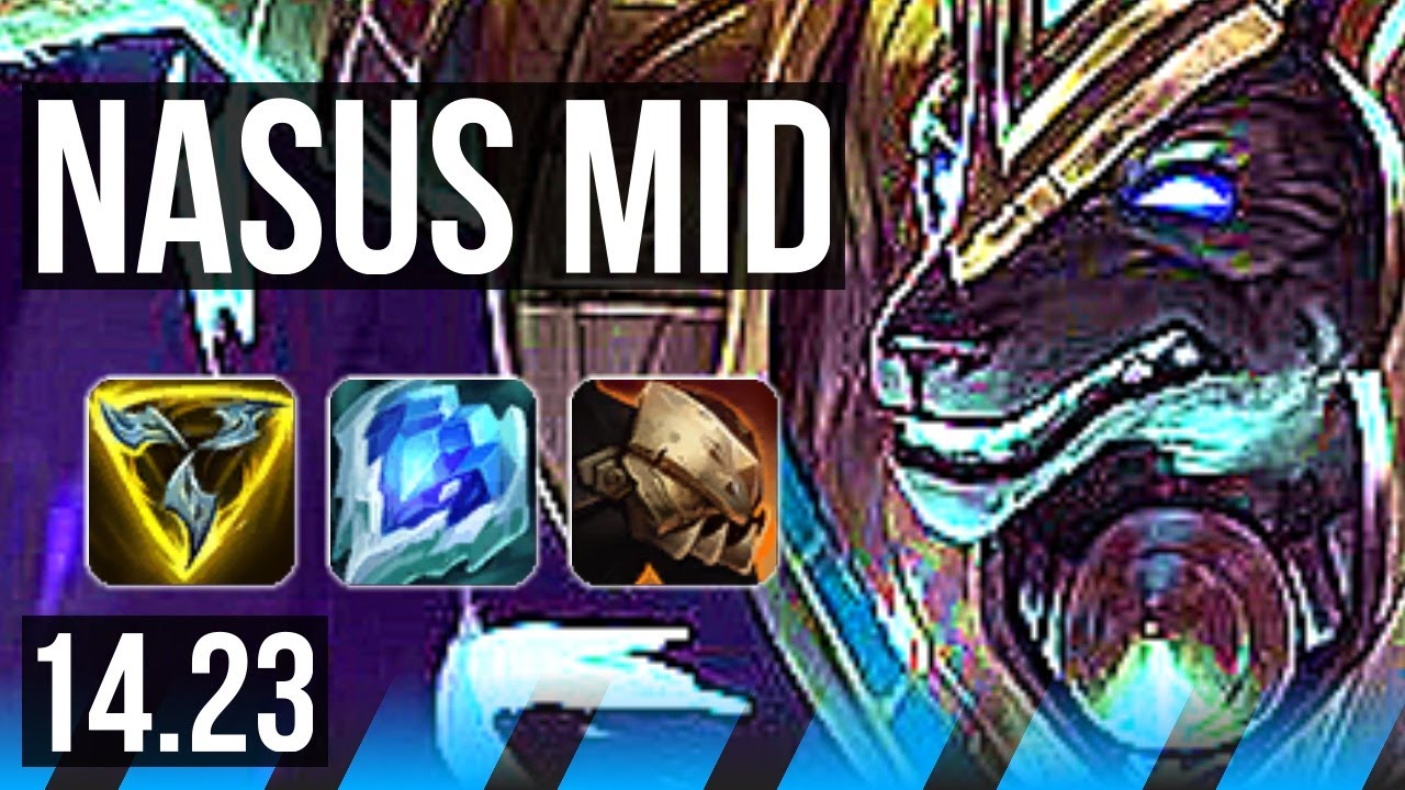 NASUS vs ZED (MID) | KR Diamond | 14.23