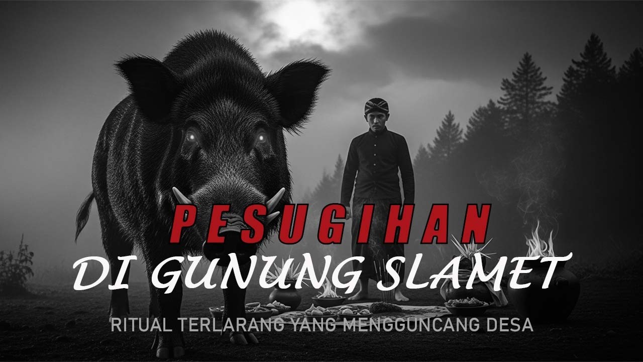 TERUNGKAP MISTERI PESUGIHAN BABI DI GUNUNG SLAMET YANG MENELAN KORBAN BANYAK