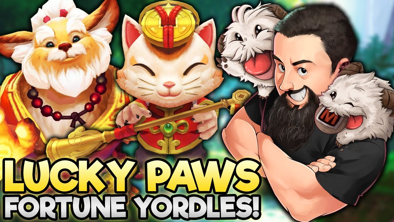 Lucky Paws - New Artifacts with the Fortune Yordle Duo!! | TFT Inkborn Fables | Teamfight Tactics