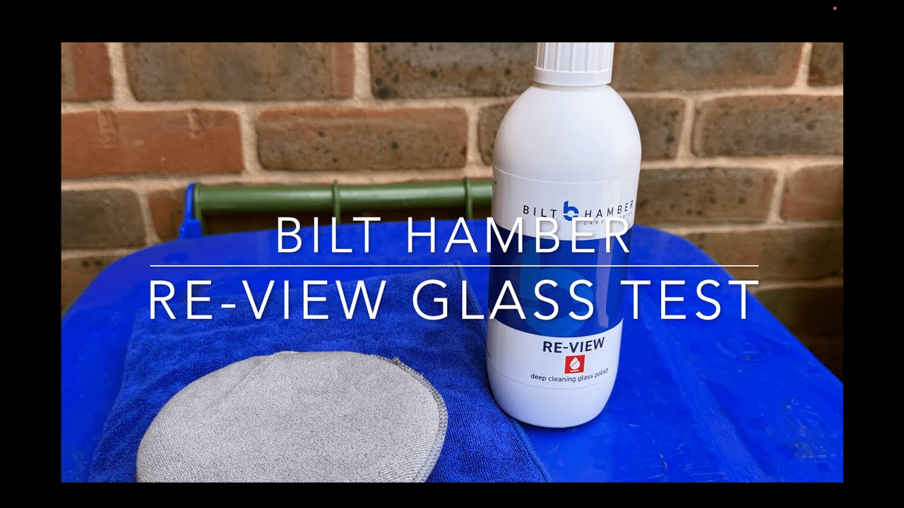 Bilt Hamber Re-View Glass Cleaner TEST