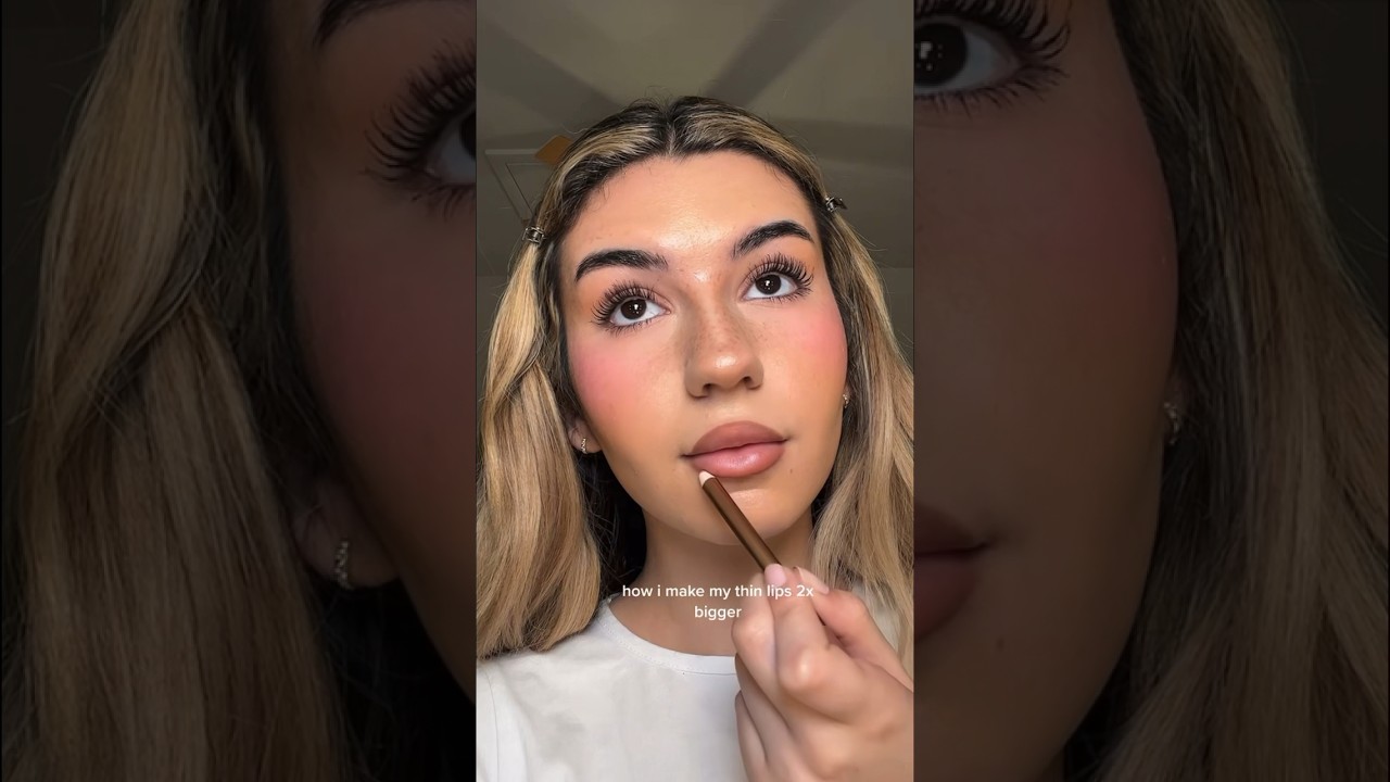 how i make my small lips look 2x bigger