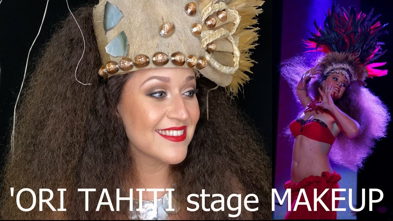 'ORI TAHITI stage MAKEUP 💄💋🇵🇫 ⎪MOENA MAIOTUI