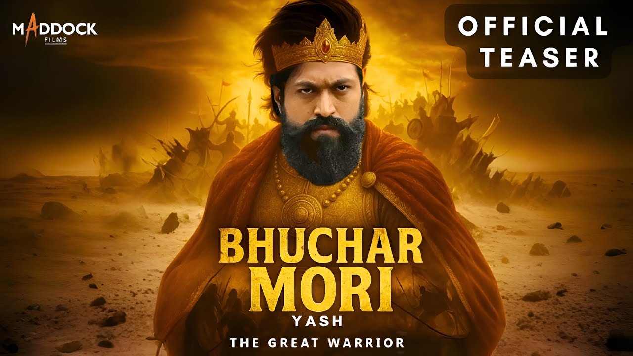 Bhuchar Mori - Official Trailer | Yash | Maddock Films | Upcoming Historic Battle Movie 2025