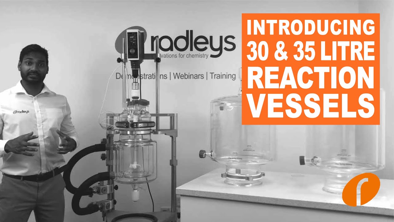 Reactor-Ready™ Pilot – Pilot scale jacketed lab reactor system with interchangeable glass vessels