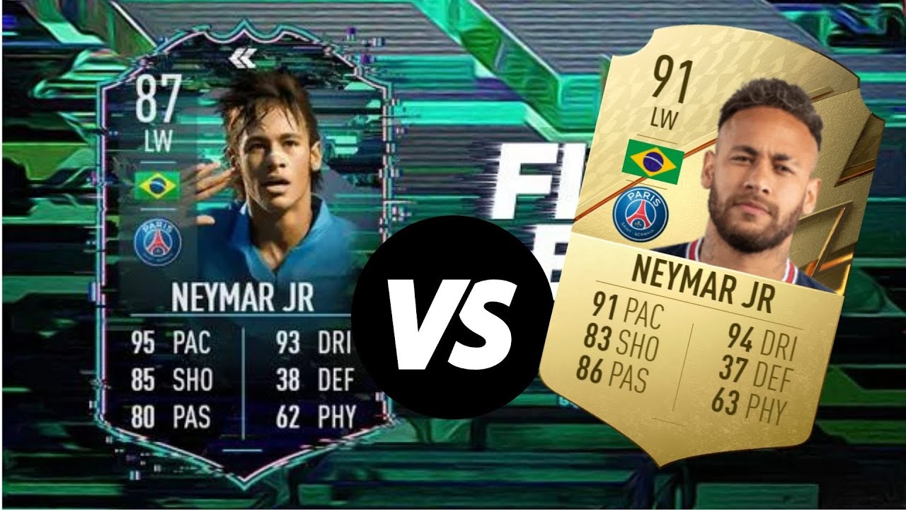 FLASHBACK NEYMAR VS GOLD NEYMAR FIFA 22
