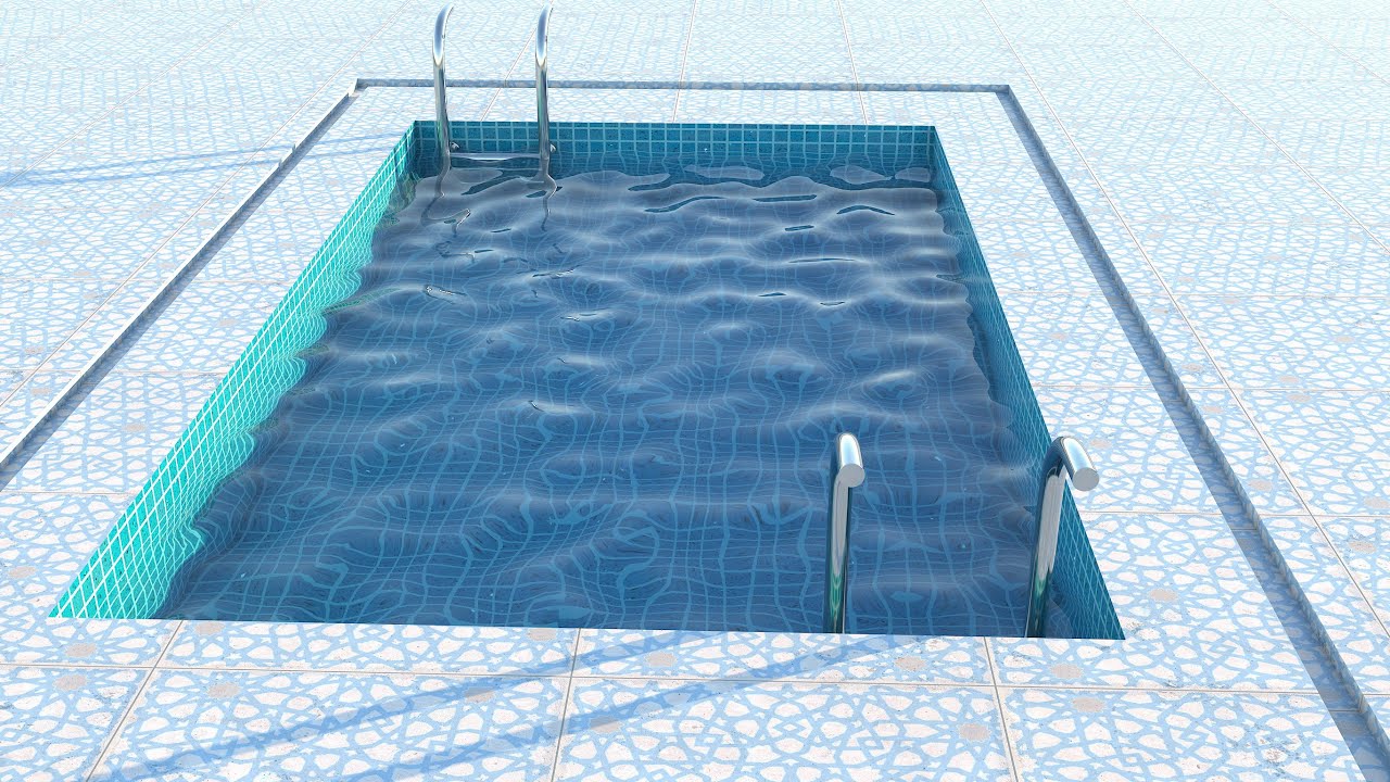 How to Make Swimming Pool in 3ds Max Tutorial part 1