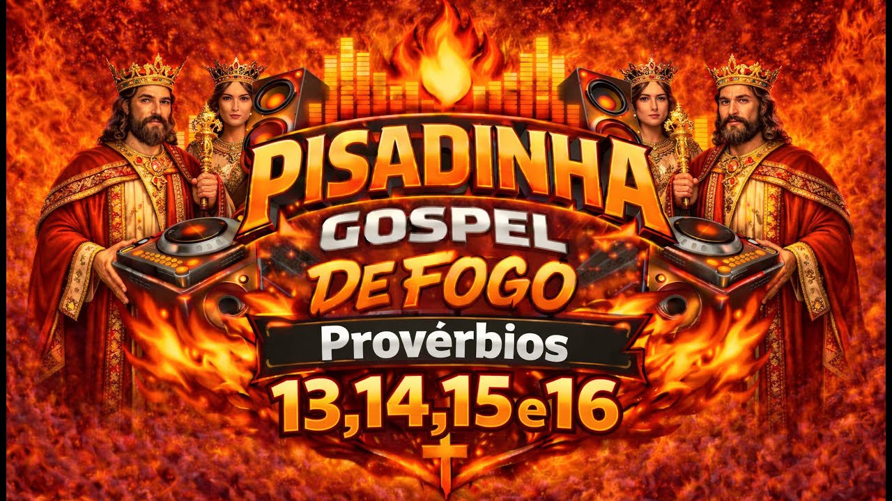Provérbios 13,14,15 e 16 Pisadinha Gospel de Fogo Pentecostal 5.0