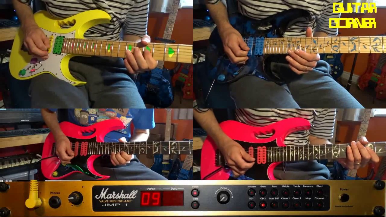 Ibanez Jem 77BFP v Ibanez Jem Junior v Original 1989 Jem 777DY Epic Jam!!