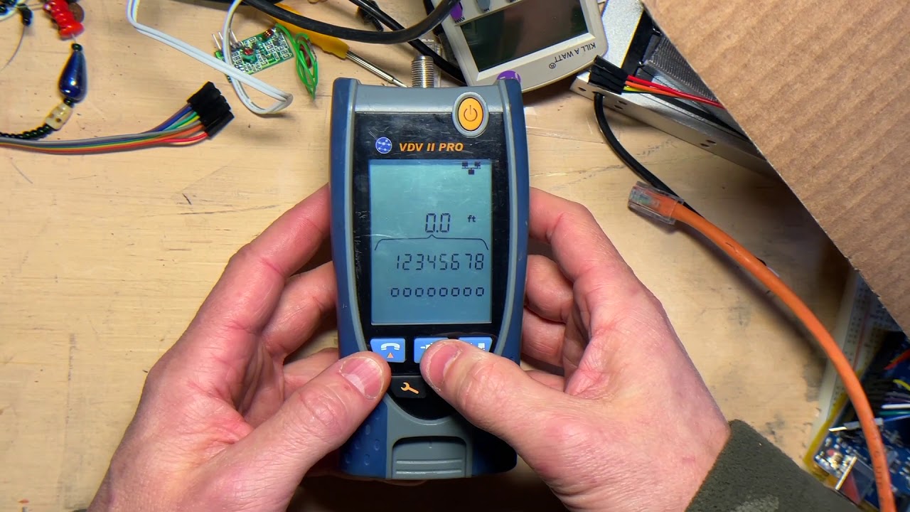 001 - Ideal VDV II Pro Cable Tester Hidden Option