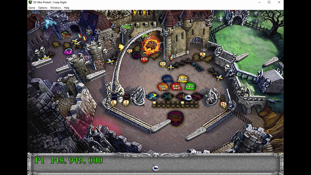 3-D Ultra Pinball: Creep Night  for Windows 3.1