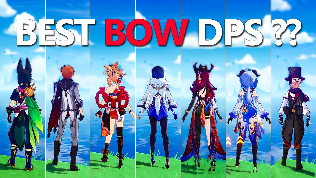 Who is The BEST BOW DPS ? Chasca vs Yelan vs Lyney !! [ Genshin Impact ]