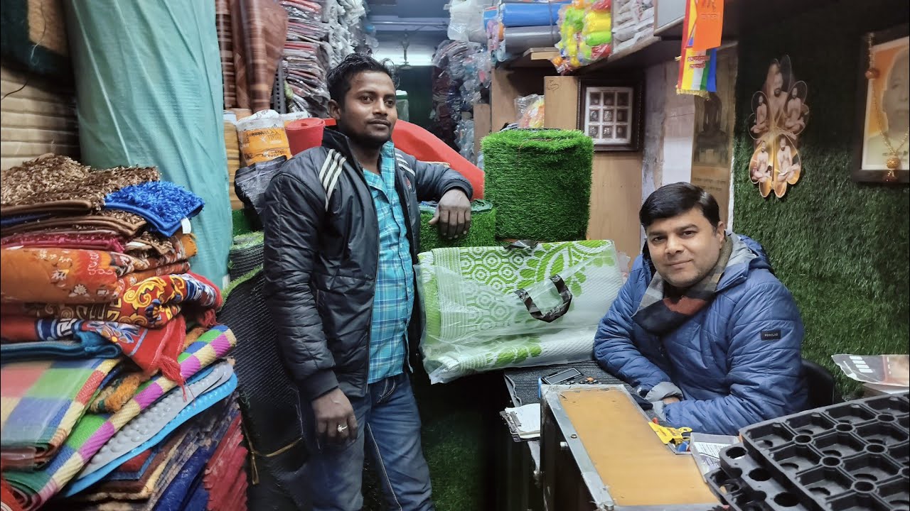#pvcfloringmat #greengrass #artificialgeass #nakligrassTranscript | #rmk_boss new paidan chatai mats