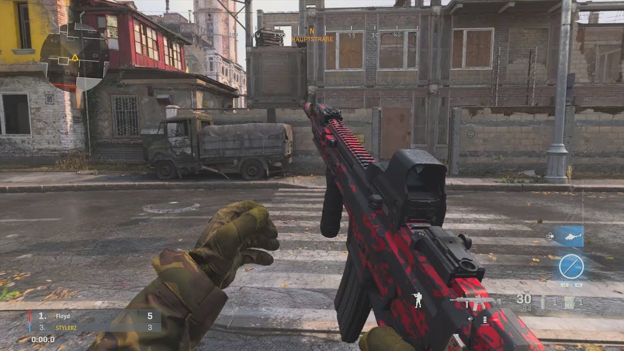 Stra&szlig;en &uuml;berqueren in Modern Warfare