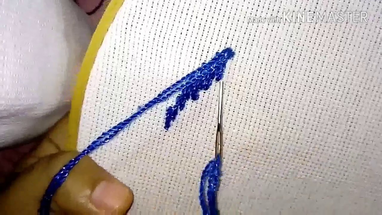 Aprende a bordar paso a paso "hilván" "barguello" "labrado" en español bordado florentino 