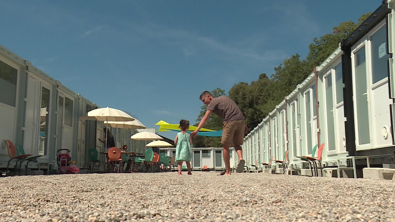 A Draguignan, des Ukrainiens hébergés dans des conteneurs maritimes transformés en logements