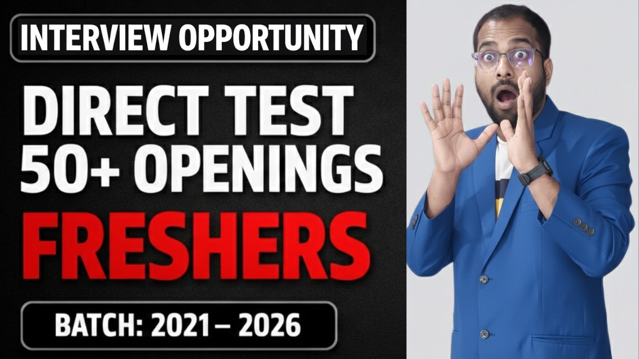 Direct tests Trending Jobs for the week  L&T, Hexaware, Cognizant, L&T, EY Jobs