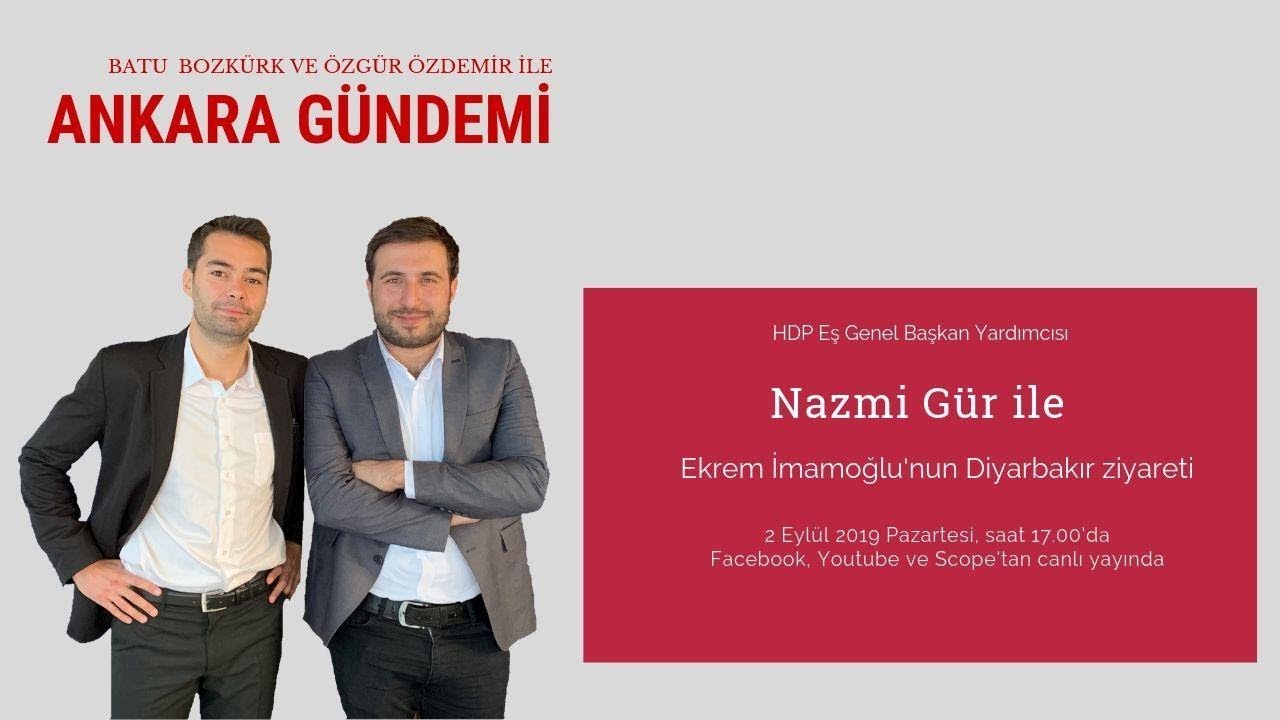 Ankara G&uuml;ndemi (15) - HDP Eş Genel Başkanı Nazmi G&uuml;r ile İmamoğlu'nun Diyarbakır Ziyareti