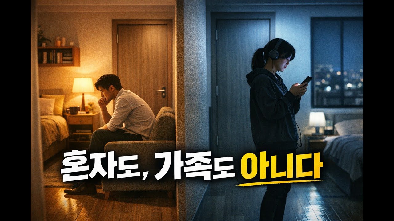 1.5 가구의 탄생: 외로운 건 싫지만, 간섭은 더 싫은 시대의 생존법