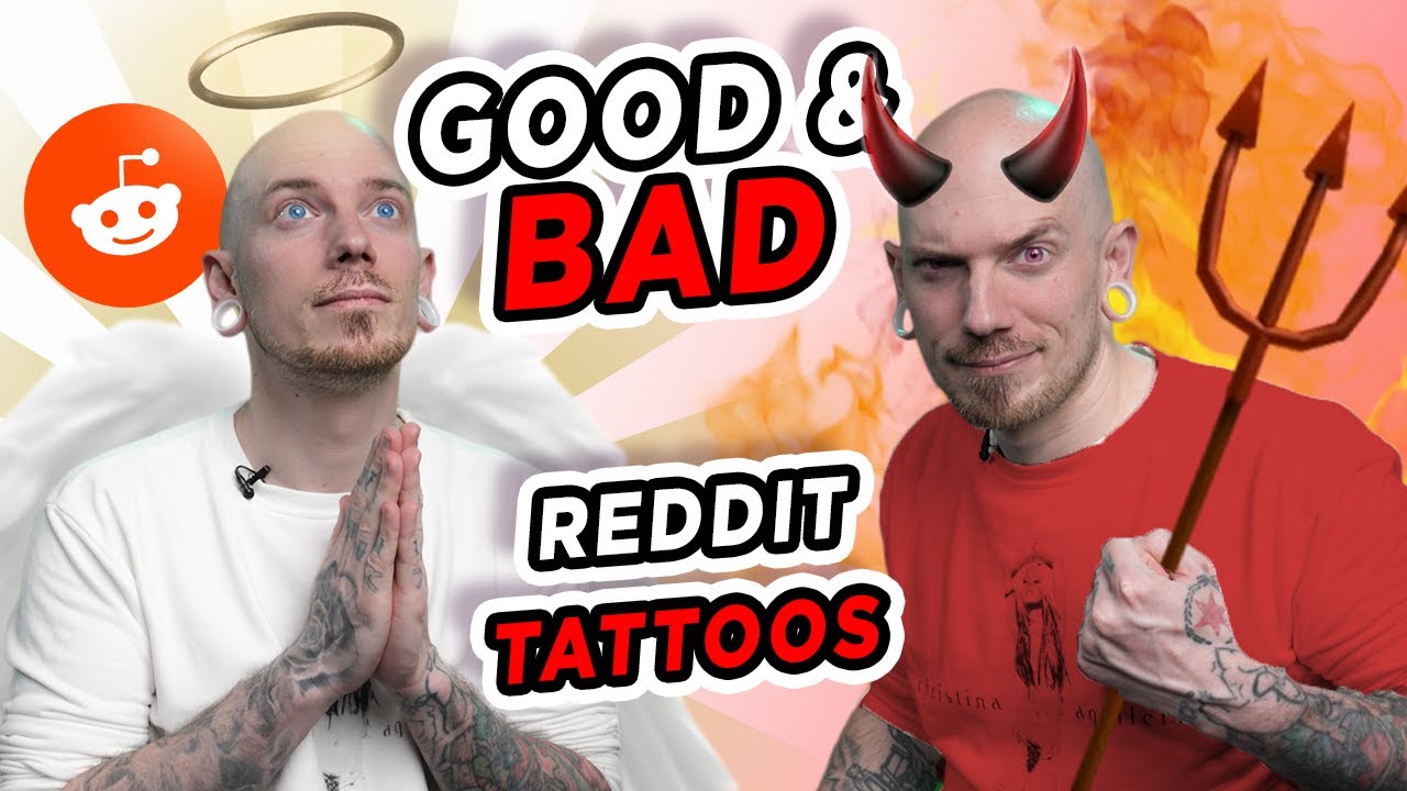 ЛУЧШИЕ И ХУДШИЕ ТАТУИРОВКИ НА REDDIT | Критика татуировок | PONY LAWSON