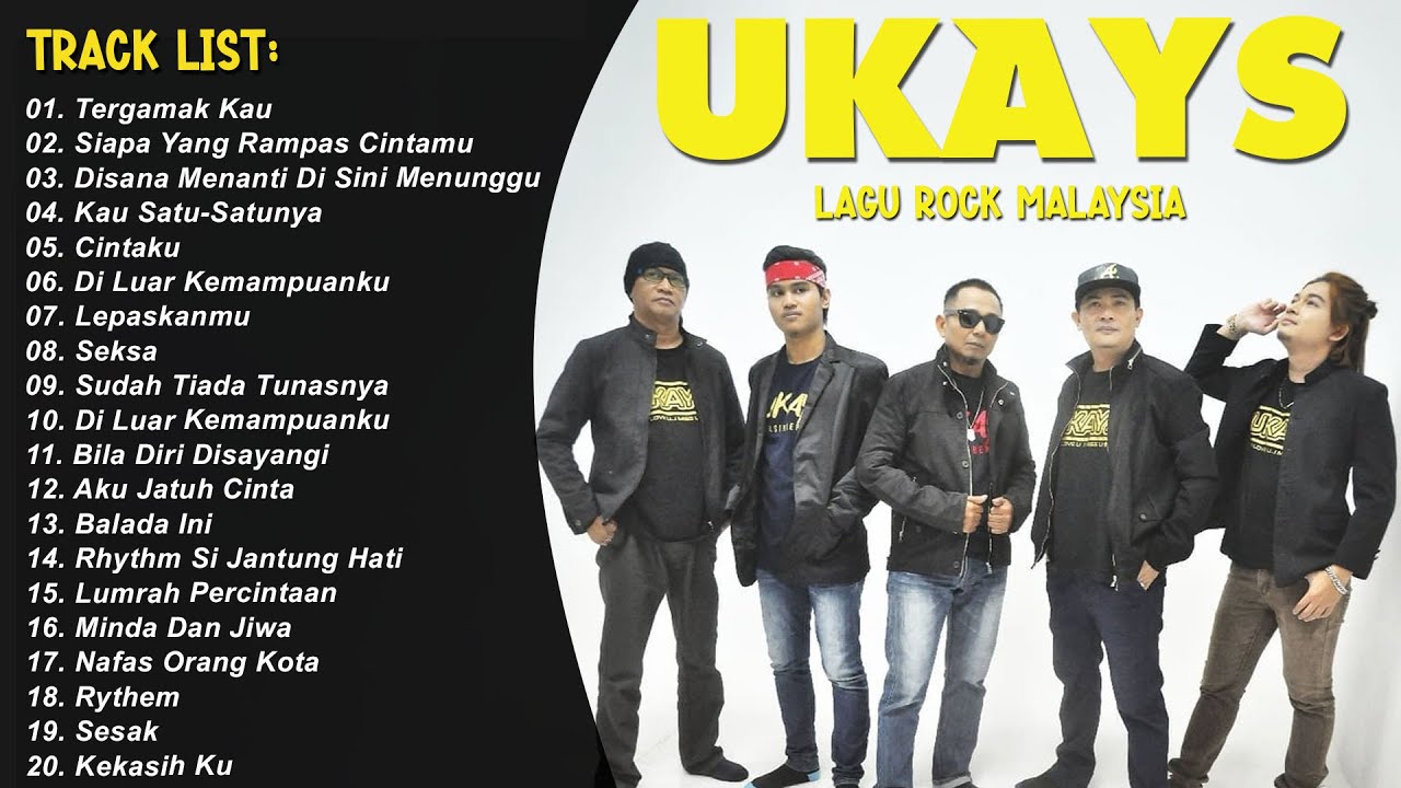 🎸 Ukays Full Hits | Lagu Rock Kapak Malaysia Legendaris 80s & 90s