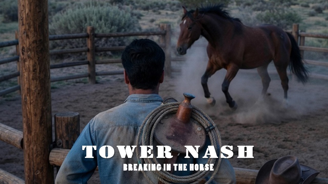 Breaking in the Horse  Acoustic Western Folk Song by Tower Nash music 2026