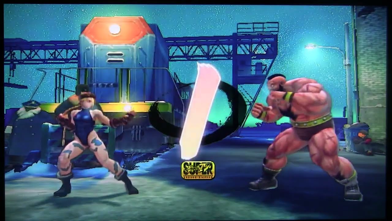 Cammy VS Zangief Speed Breaks the Iron Cyclone Street Fighter IV Extreme Showdown