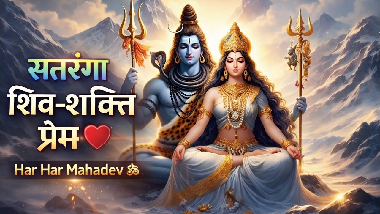 Satranga Shiv Shakti ❤️ | Mahadev Parvati Bhakti Song 2026 |  Devotional Song | Har Har Mahadev