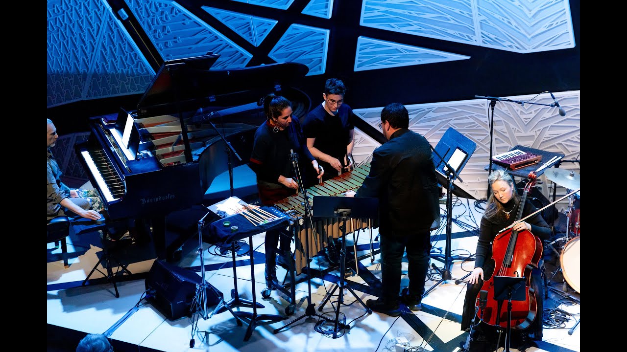 Topography 5 - Chorale - Ashley Bathgate and Mantra Percussion - by Matt McBane