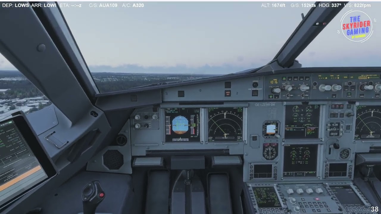One Engine, One Chance ✈️ | MSFS 2024 A320 Engine Failure & Relight