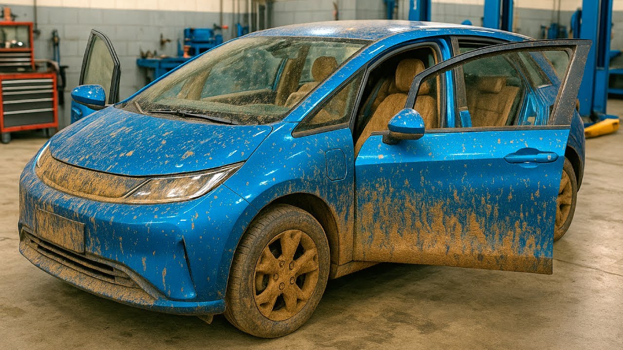 ESTO ES lo que PASA cuando INTENTAS reparar un COCHE EL&Eacute;CTRICO inundado