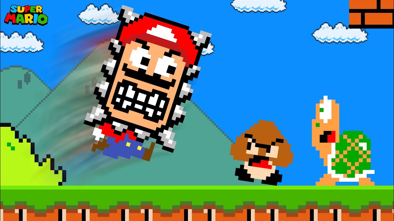 Super Mario Bros., But Mario Can Combine With Anything...