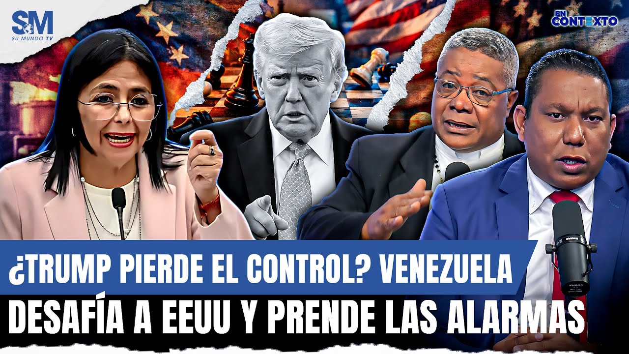 ¿VENEZUELA EN REBELIÓN CONTRA EE. UU.? DELCY RODRÍGUEZ DESAFÍA EL PODER DE TRUMP