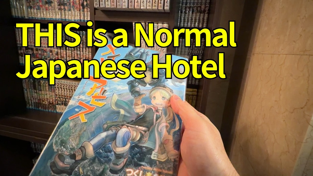 A ‘Normal’ Japanese Business Hotel… With Free Curry & Manga?
